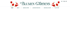 Desktop Screenshot of blumengardens.com
